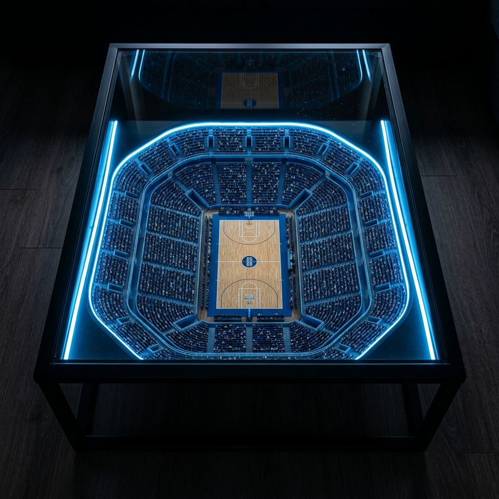 NBA Arena LED Table – LED glow at night